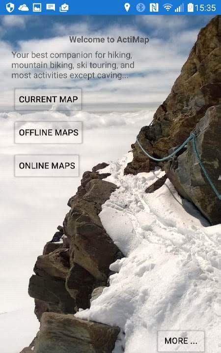 ActiMap - Outdoor maps & GPS screenshot 1