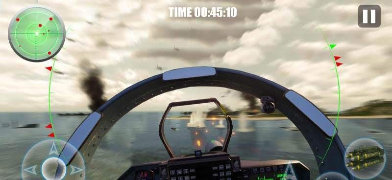 Real Fighter War - Thunder Shooting Battle screenshot 4