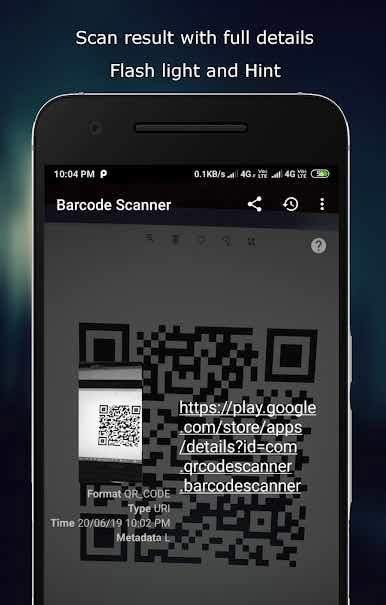 Barcode Scanner screenshot 2