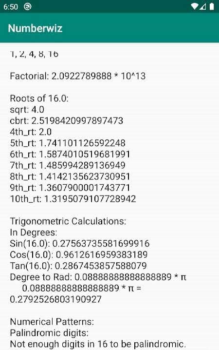 Numberwiz screenshot 4