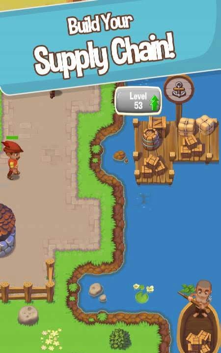 Idle Settlers: Medieval Trading Tycoon gameplay screenshot 3