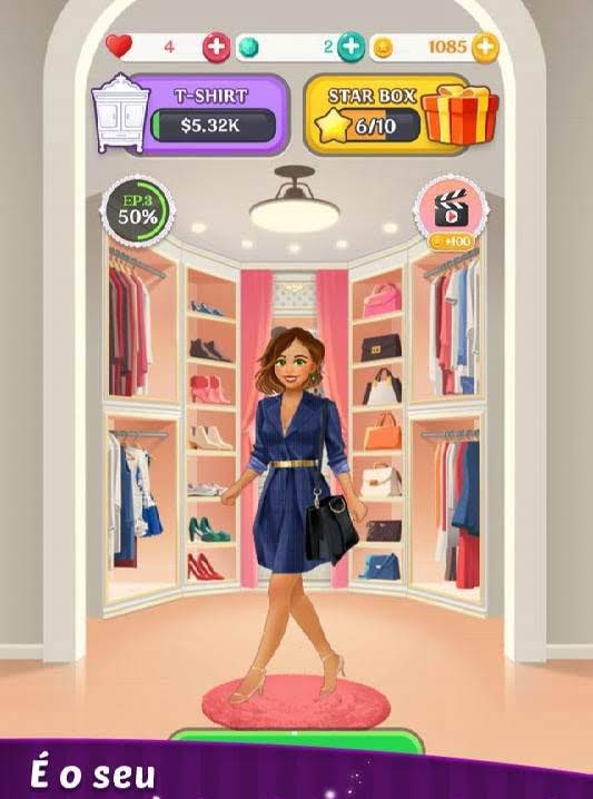 Nicole's Match : Dress Up & Match 3 Puzzle Game screenshot 1