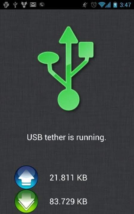 ClockworkMod Tether (no root) screenshot 4