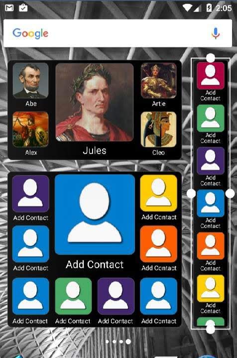 Mad Contacts Widget screenshot 4