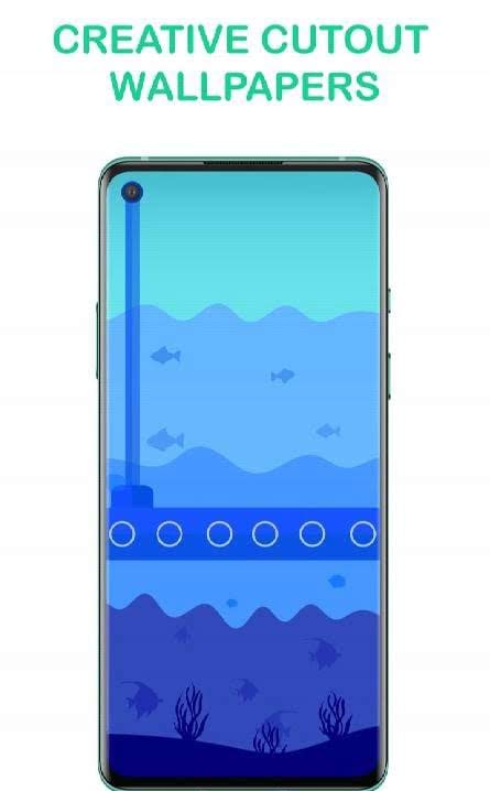ProPix - OnePlus 8 Punch Hole Cutout Wallpapers screenshot 1