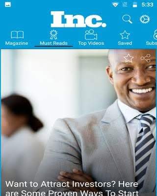 Inc. Must Reads and Magazine screenshot 2