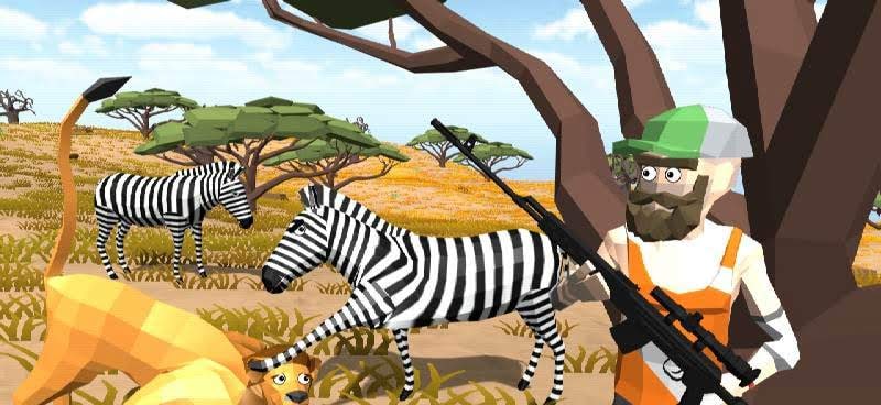 Polygon Hunting: Safari screenshot 1