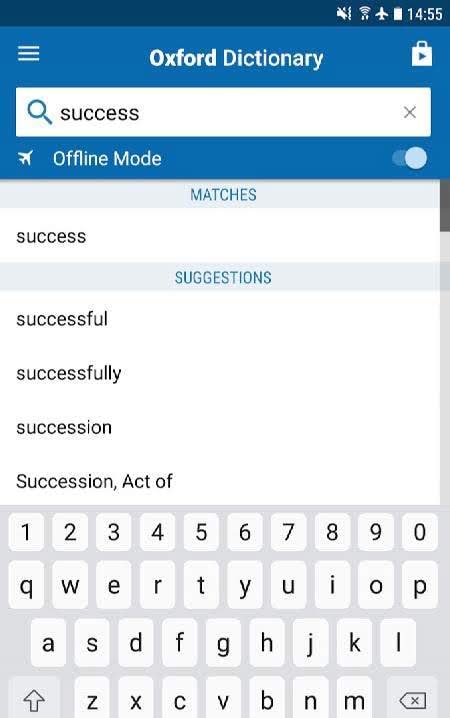 New Oxford American Dictionary screenshot 2