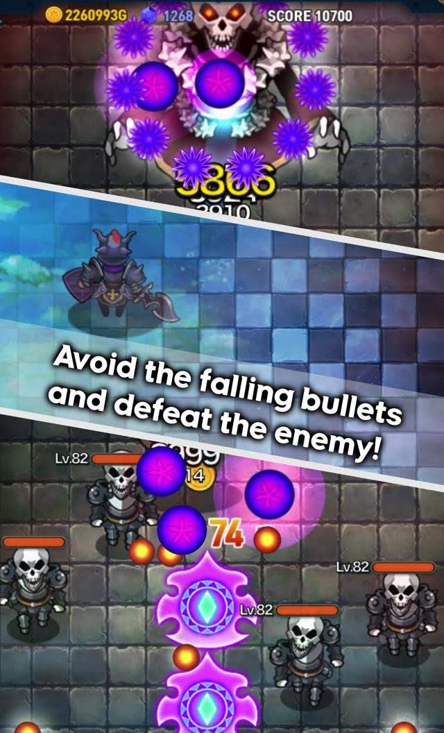 Hero's 2nd Memory F : Shooting RPG gameplay screenshot 1