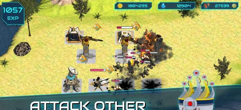 Boulder Base - Futuristic Castle Defense screenshot 3