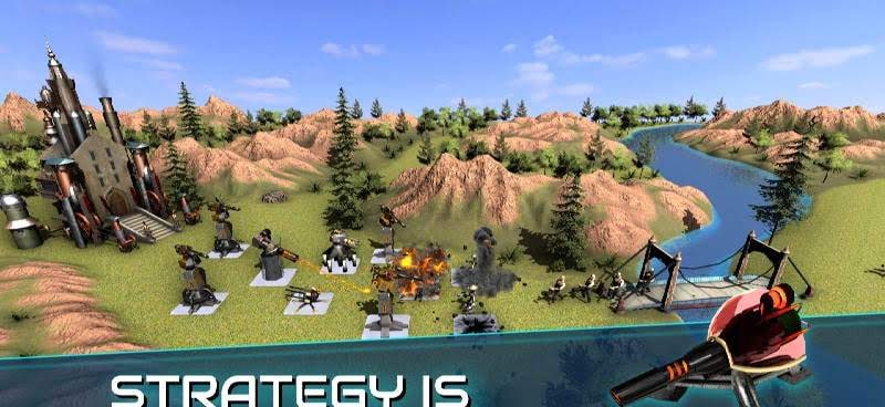 Boulder Base - Futuristic Castle Defense screenshot 2