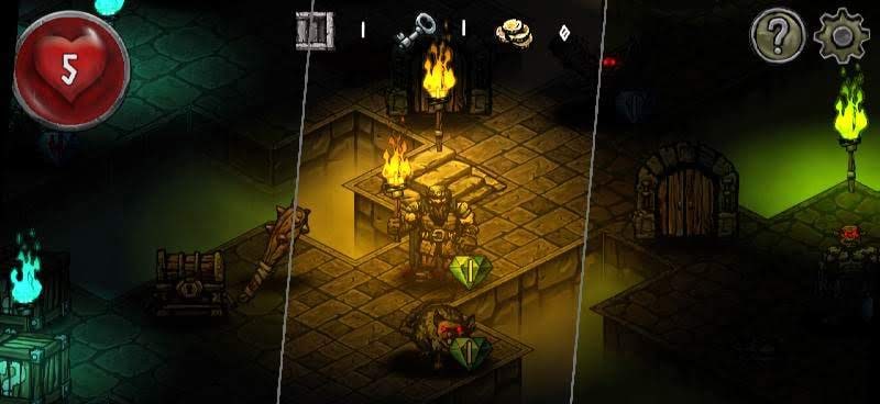Dungeon of Dark gameplay screenshot 1