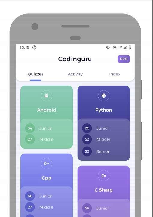 Codinguru: Learn Programming with Quiz screenshot 1