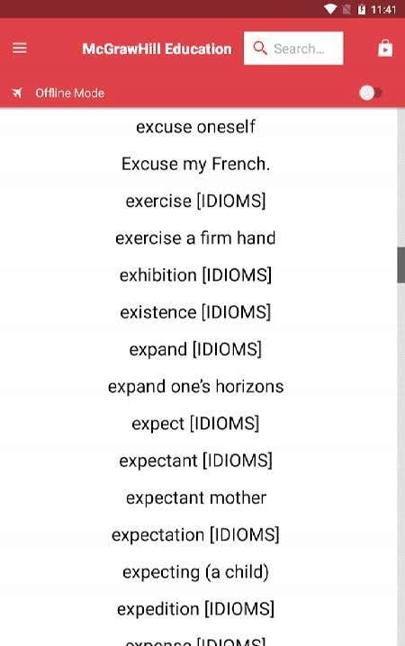 American Idioms Dictionary screenshot 3