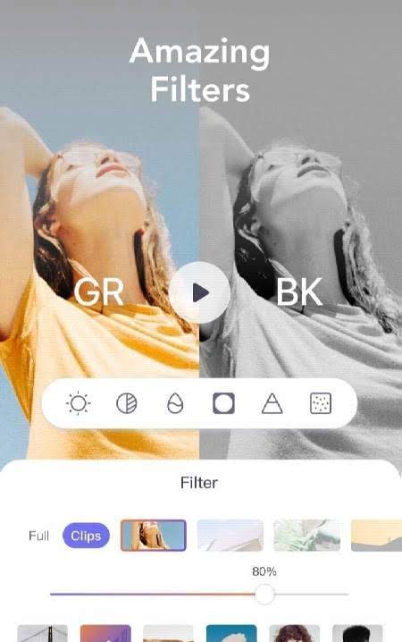 AirVid Video Filters & Frames screenshot 2