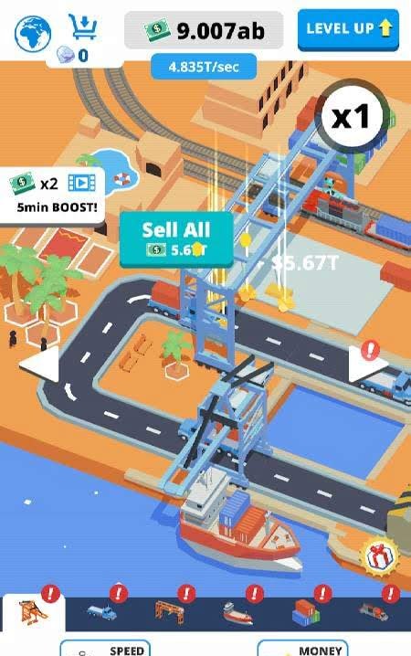 Idle Port Tycoon screenshot 4