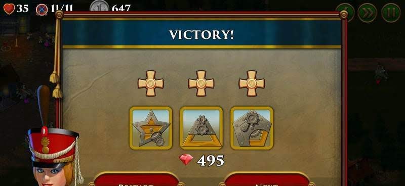 1812. Napoleon Wars TD Tower Defense Strategy Game screenshot 1