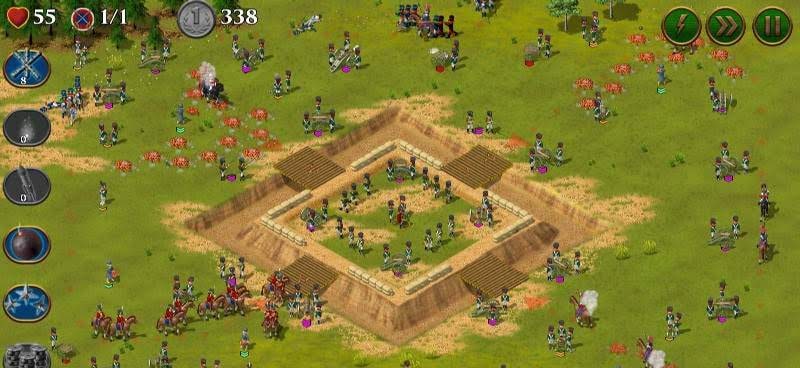 1812. Napoleon Wars TD Tower Defense Strategy Game screenshot 3