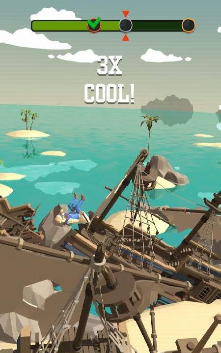 Cowboy Flip 3D gameplay screenshot 2