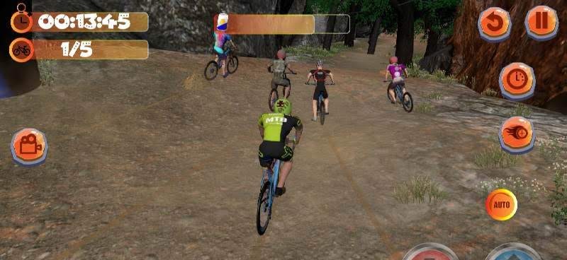 MTB Downhill 2 Multiplayer gameplay screenshot 1