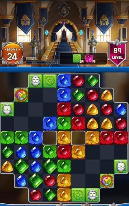 Jewel Royal Castle: Match3 puzzle screenshot 1