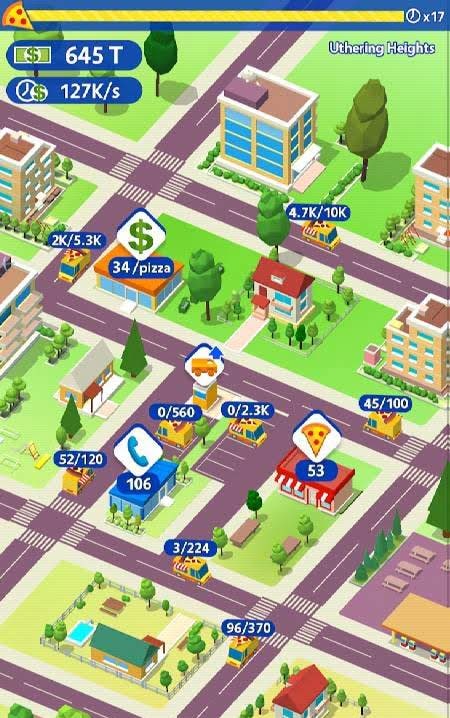 Idle Pizza Tycoon - Delivery Pizza Game gameplay preview 2