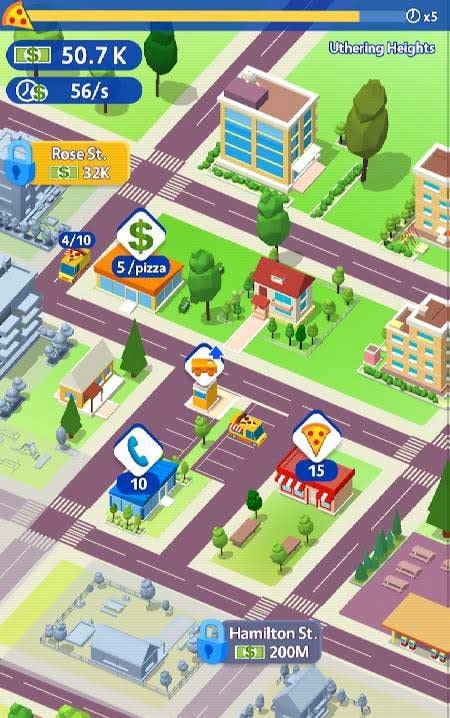 Idle Pizza Tycoon - Delivery Pizza Game gameplay preview 1