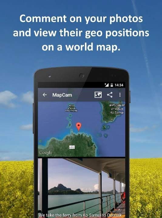 MapCam - Geo Camera & Collages screenshot 2