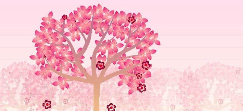 Falling Flowers Red - Live Wallpaper screenshot 2