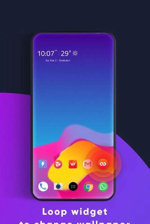 Wallwrap Loop Backgrounds & 4K QHD FHD Wallpapers screenshot 1