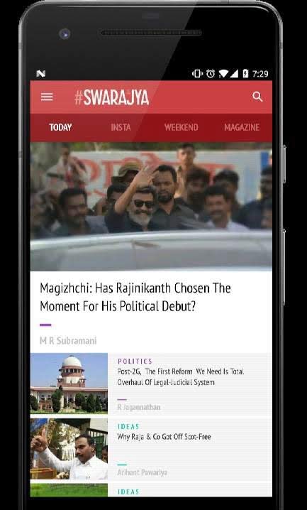 Swarajya screenshot 1