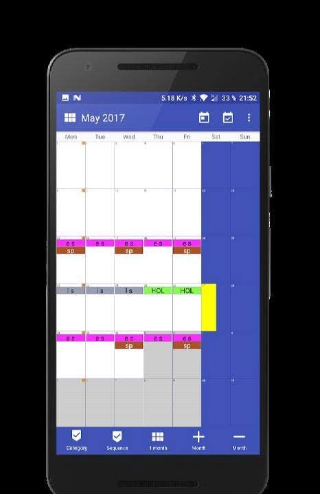 Work Calendar screenshot 4