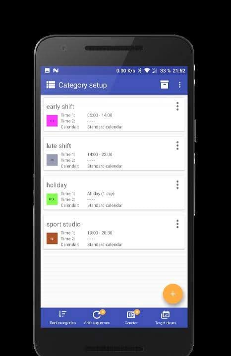 Work Calendar screenshot 3