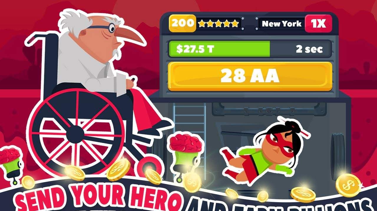 Super Hero Factory : Idle Clicker Tycoon Inc screenshot 3