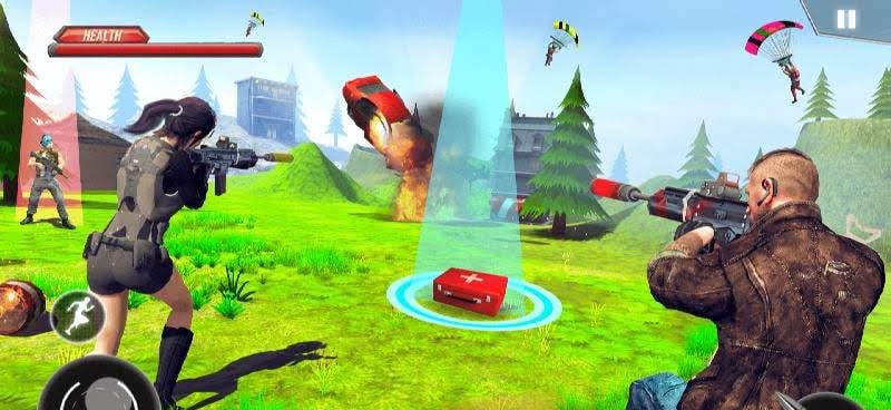 Firing Squad Fire Battleground Shooting Games 2020 screenshot 4