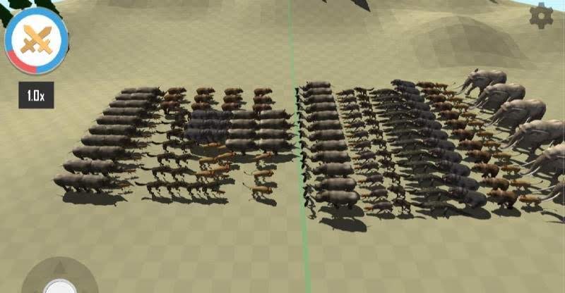 Animal Epic Battle Simulator screenshot 3
