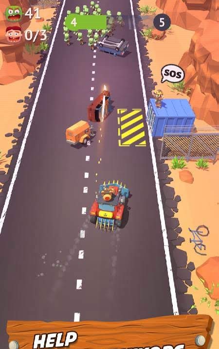 Zombie Land Rush gameplay screenshot 2