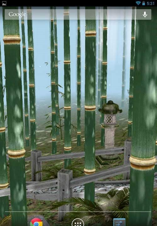 Bamboo Forest 3D Live Wallpaper preview 1