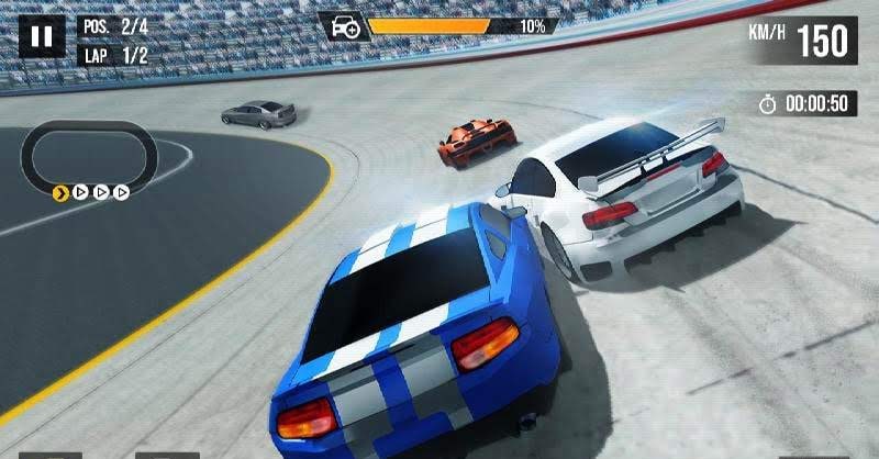 REAL Fast Car Racing: Asphalt Road & Crazy Track screenshot 1