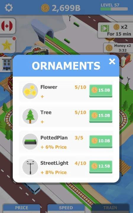 Idle Sightseeing Train - Game of Train Transport screenshot 3