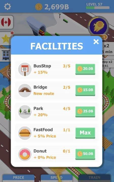 Idle Sightseeing Train - Game of Train Transport screenshot 4