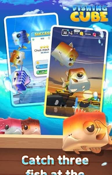 Fishing Cube screenshot 2