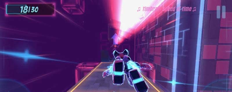 Synthwave Run gameplay screenshot 2