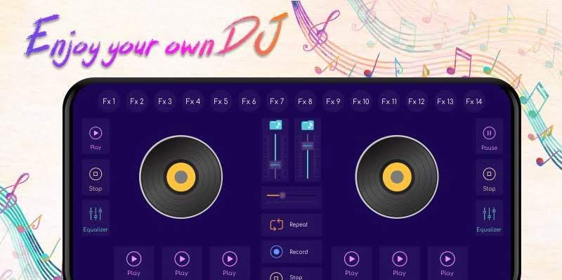 DJ Music Mixer Player screenshot 1