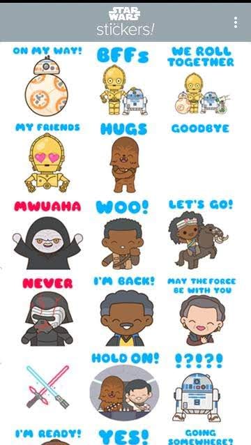 The Rise of Skywalker Stickers screenshot 3