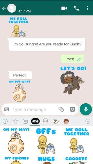 The Rise of Skywalker Stickers screenshot 2