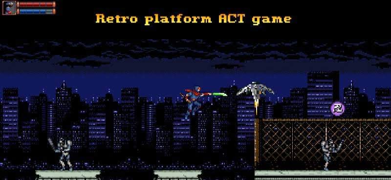 Ninja Ranger ～Shinobi Arashi superhero's gaiden～ gameplay screenshot 1