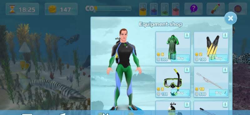 Hunter Underwater Spearfishing screenshot 4
