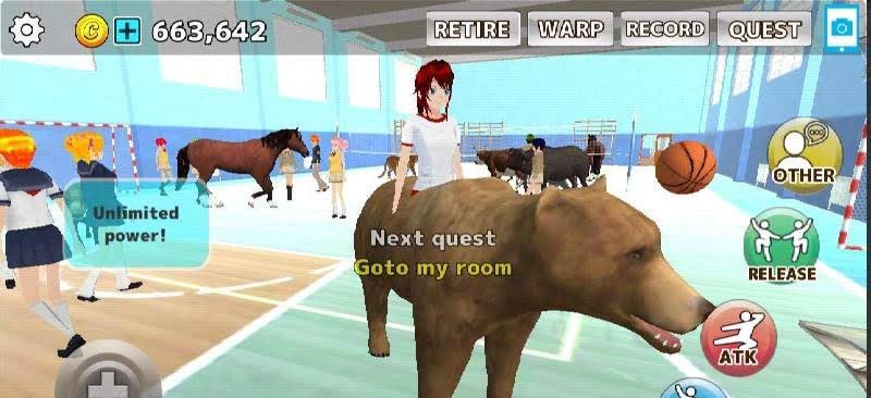 Animal School Simulator. girls and animal life screenshot 1