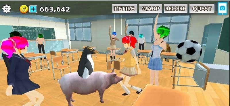 Animal School Simulator. girls and animal life screenshot 3